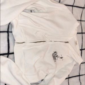 cropped hoodie, in good shape